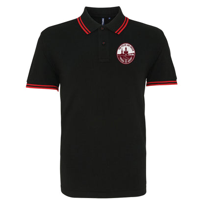 The Fields Are Green Northampton Football Tipped Polo Shirt