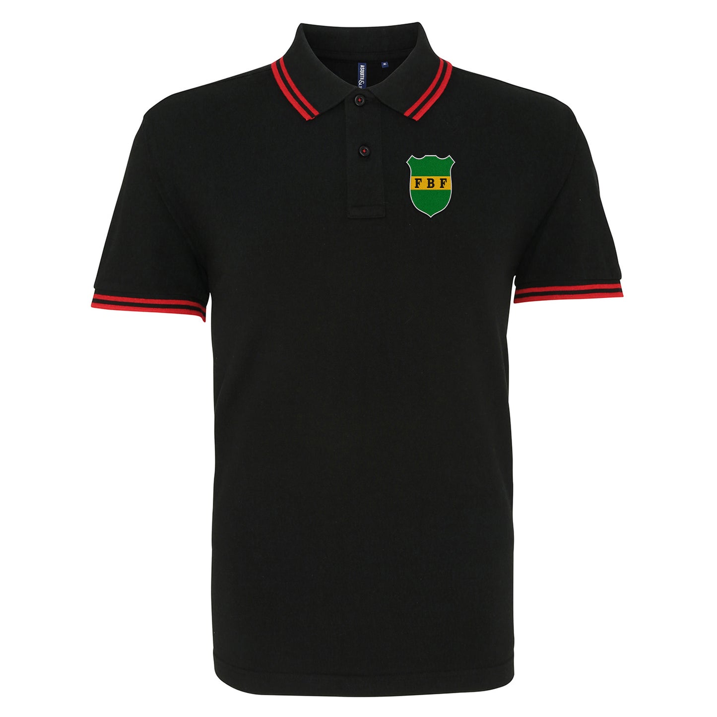 Classic Brazil Football Tipped Polo Shirt 