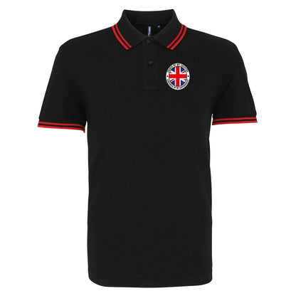 Proud of My Country Ashamed of My Government Tipped Polo Shirt