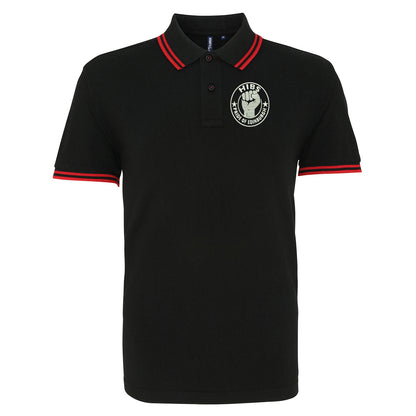 Hibs Pride of Edinburgh Tipped Polo Shirt