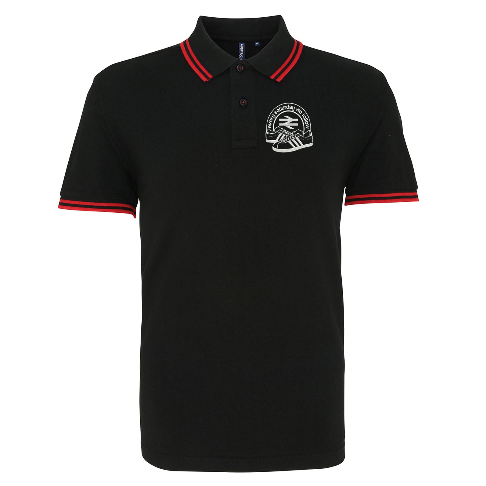 Football Fans Tipped Polo Shirt 