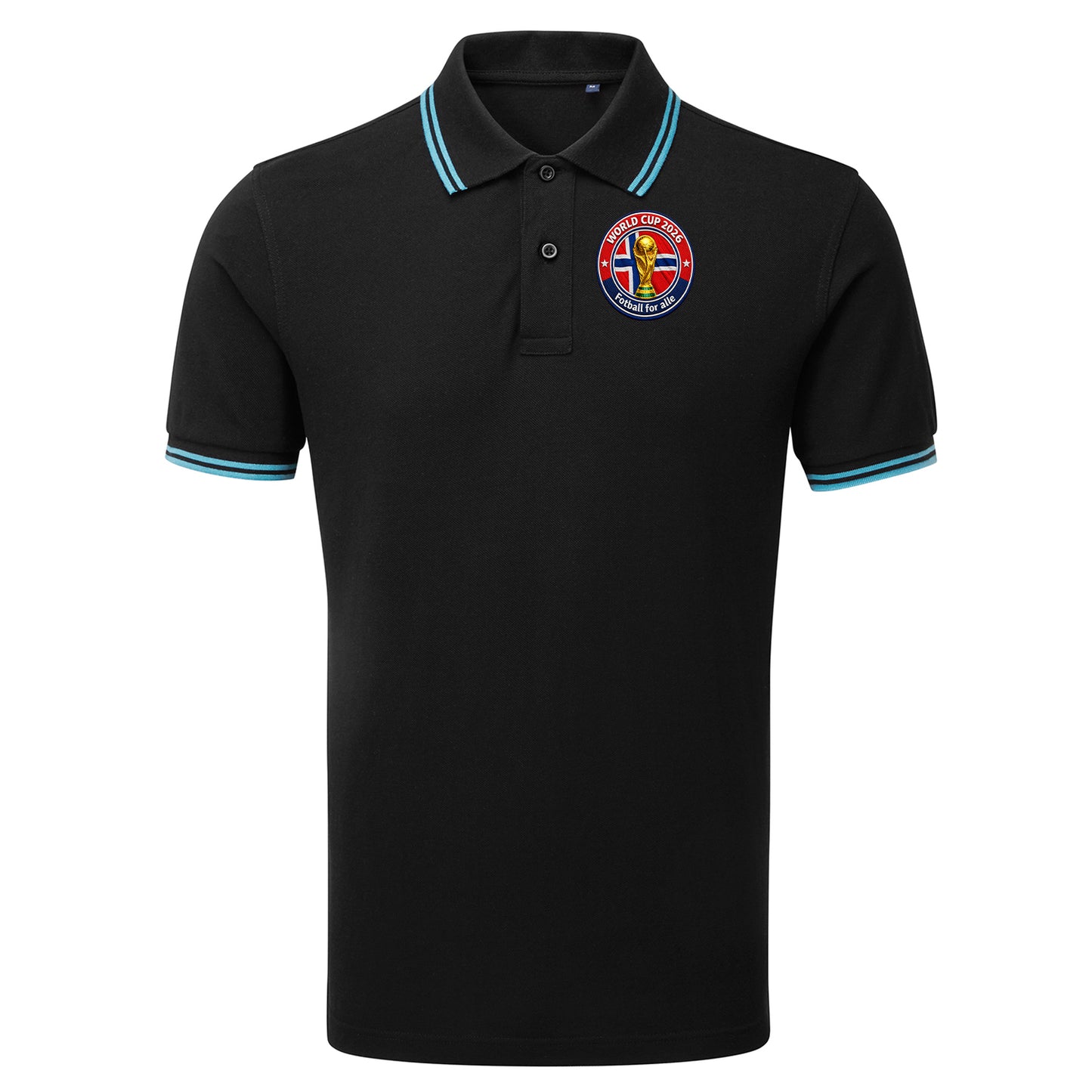 Norway World Cup 2026 Tipped Polo Shirt