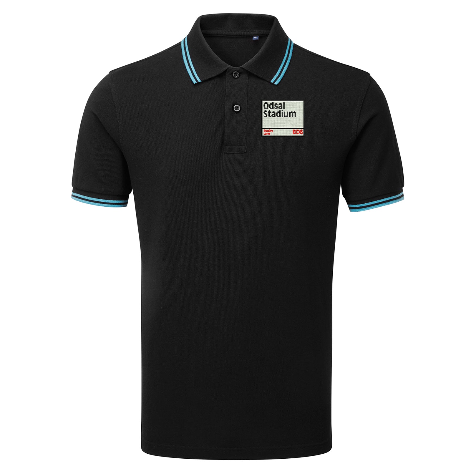 Bradford Bulls Odsal Stadium Tipped Polo Shirt