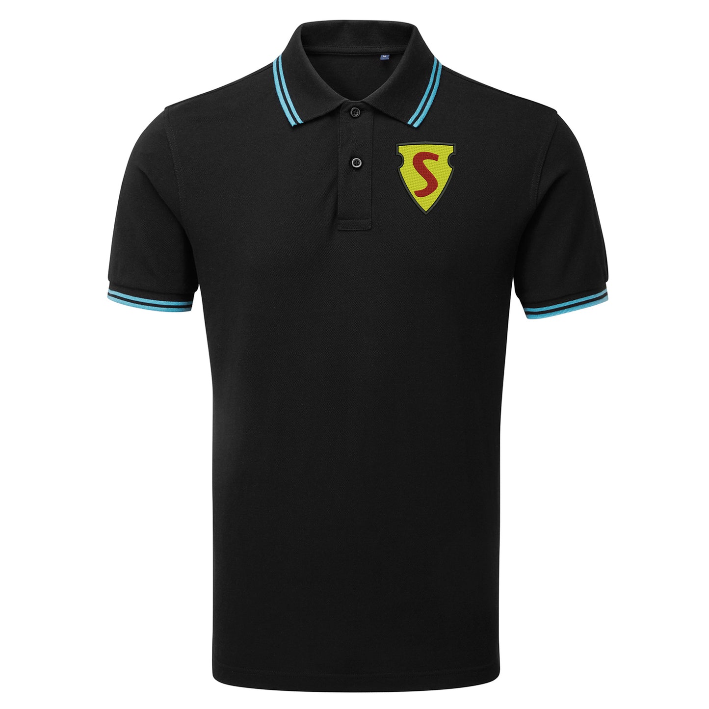 Superman Tipped Polo Shirt