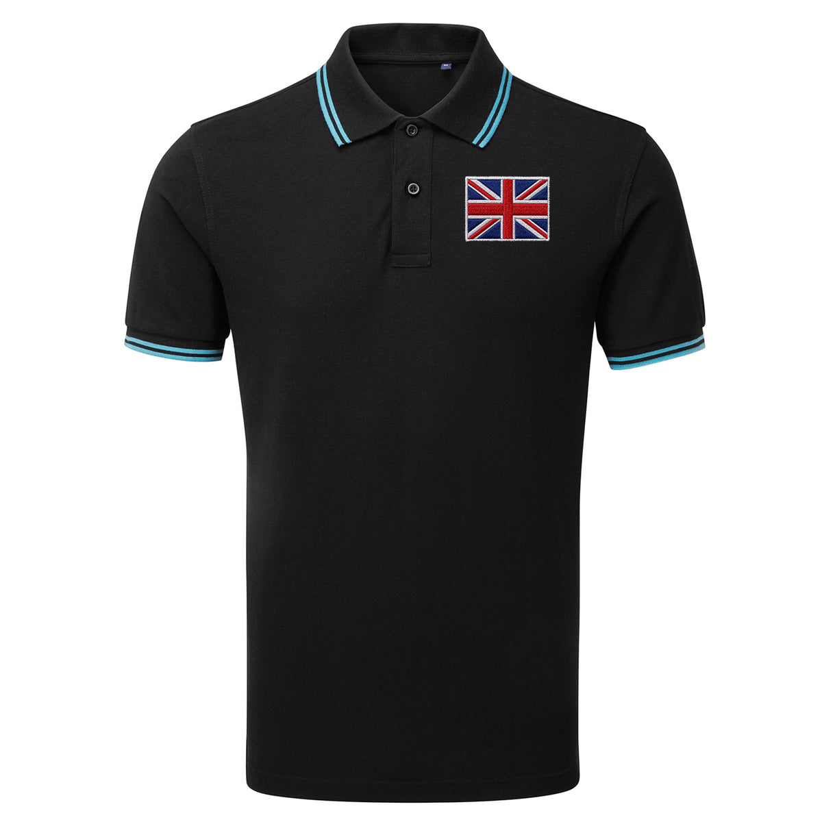 Union Jack Tipped Polo Shirt 