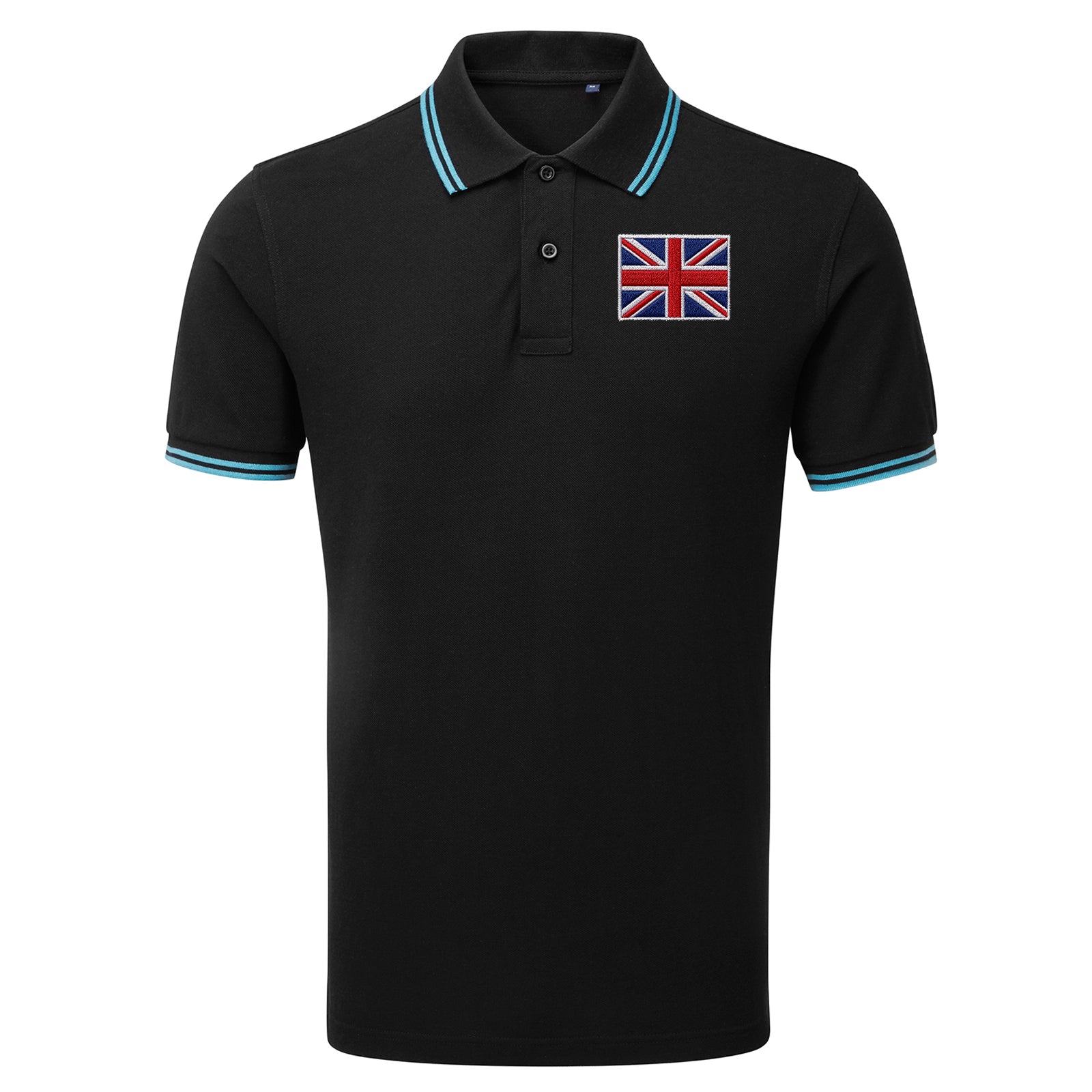 Union Jack Tipped Polo Shirt 