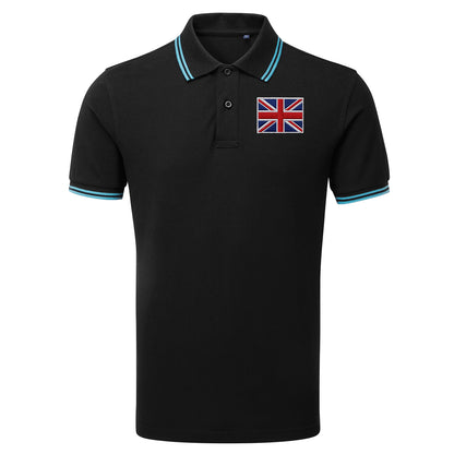 Union Jack Tipped Polo Shirt 