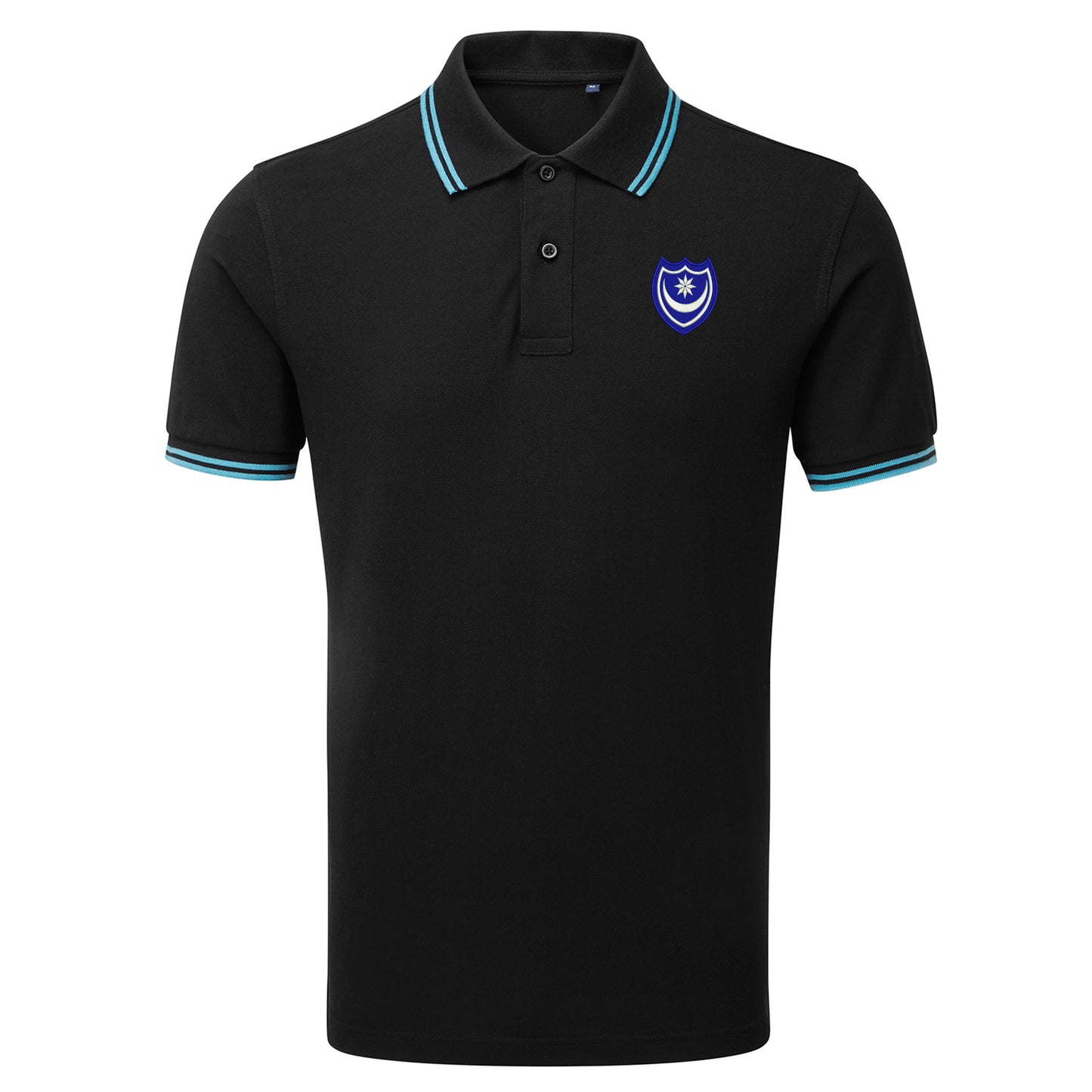 Portsmouth 1967 Embroidered Tipped Polo Shirt