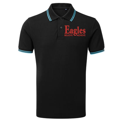 Crystal Palace Soccer Tipped Polo Shirt