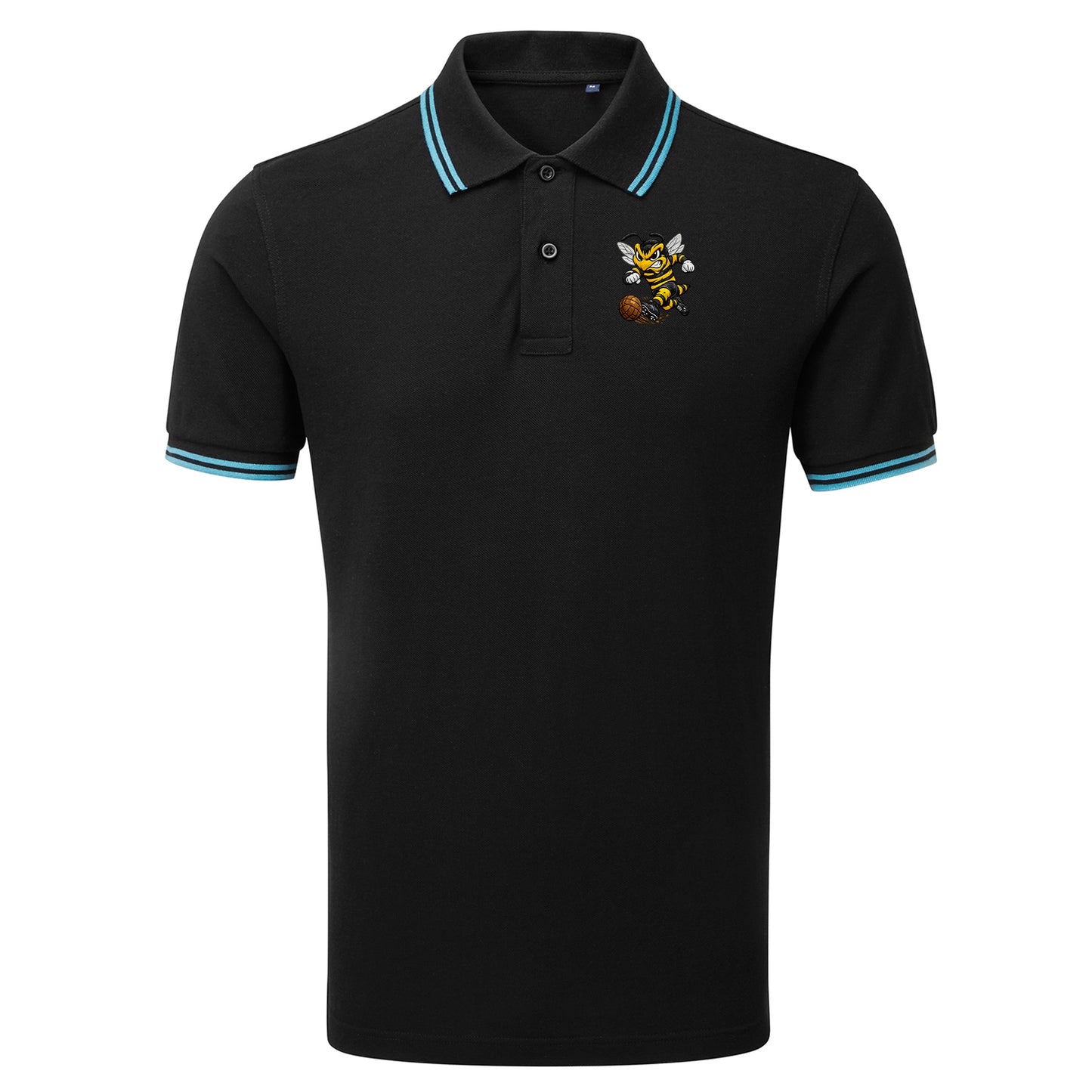 Alloa Athletic 1960s Tipped Polo Shirt