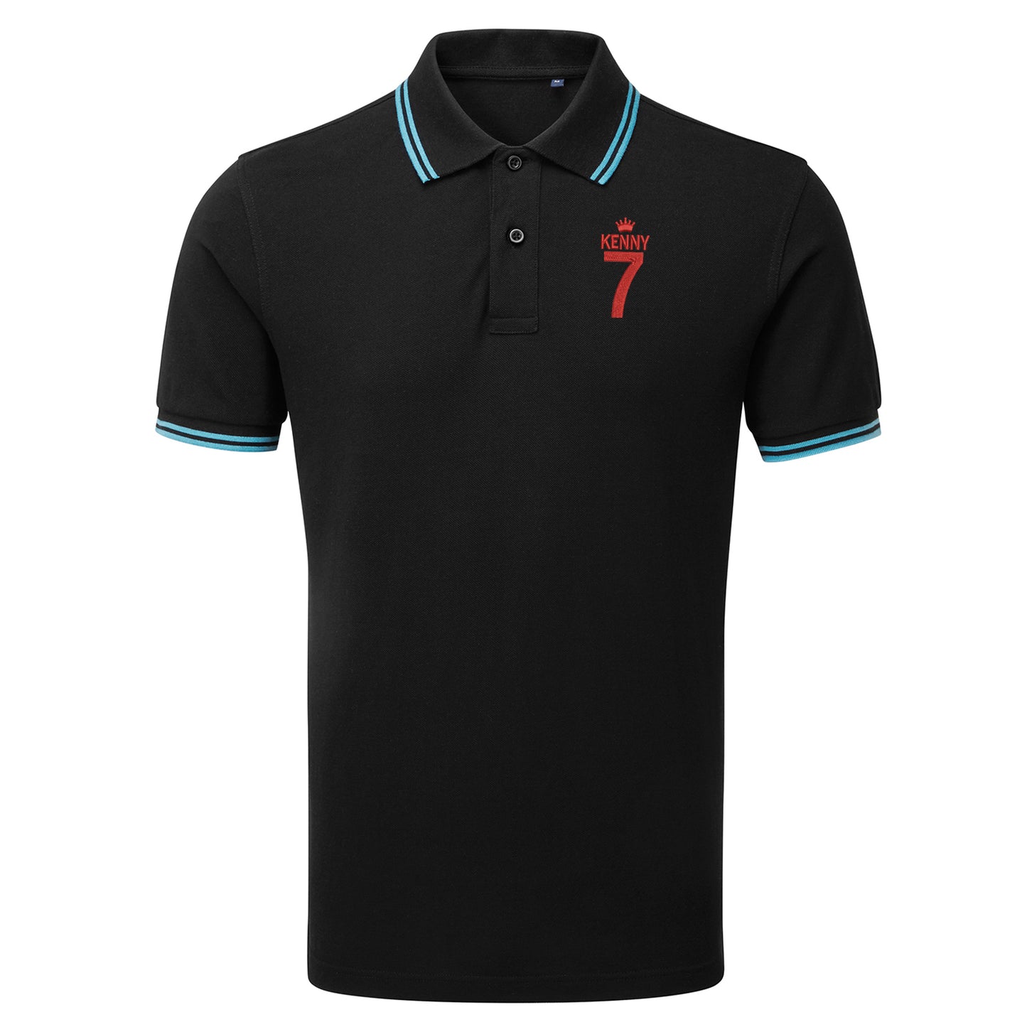 Kenny 7 Embroidered Tipped Polo Shirt