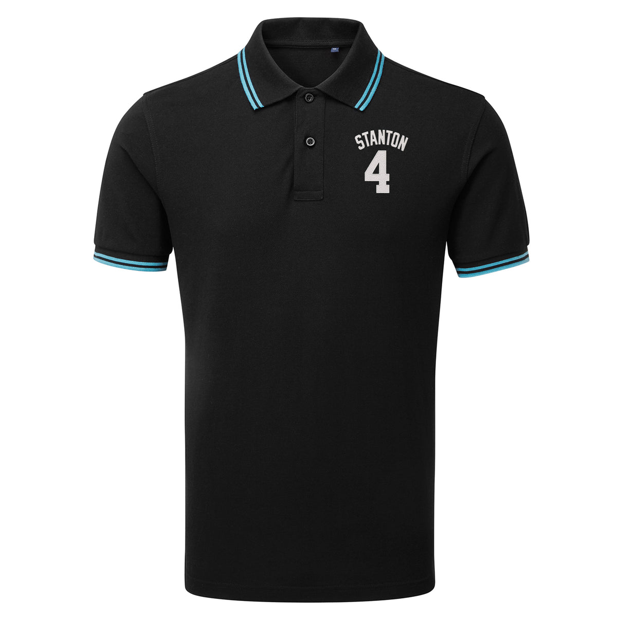 Pat Stanton Hibernian Football Tipped Polo Shirt
