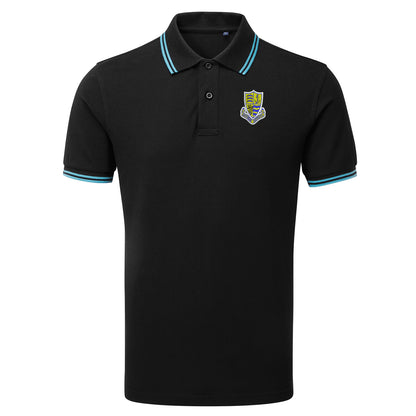 Retro Southend 1982 Embroidered Tipped Polo Shirt