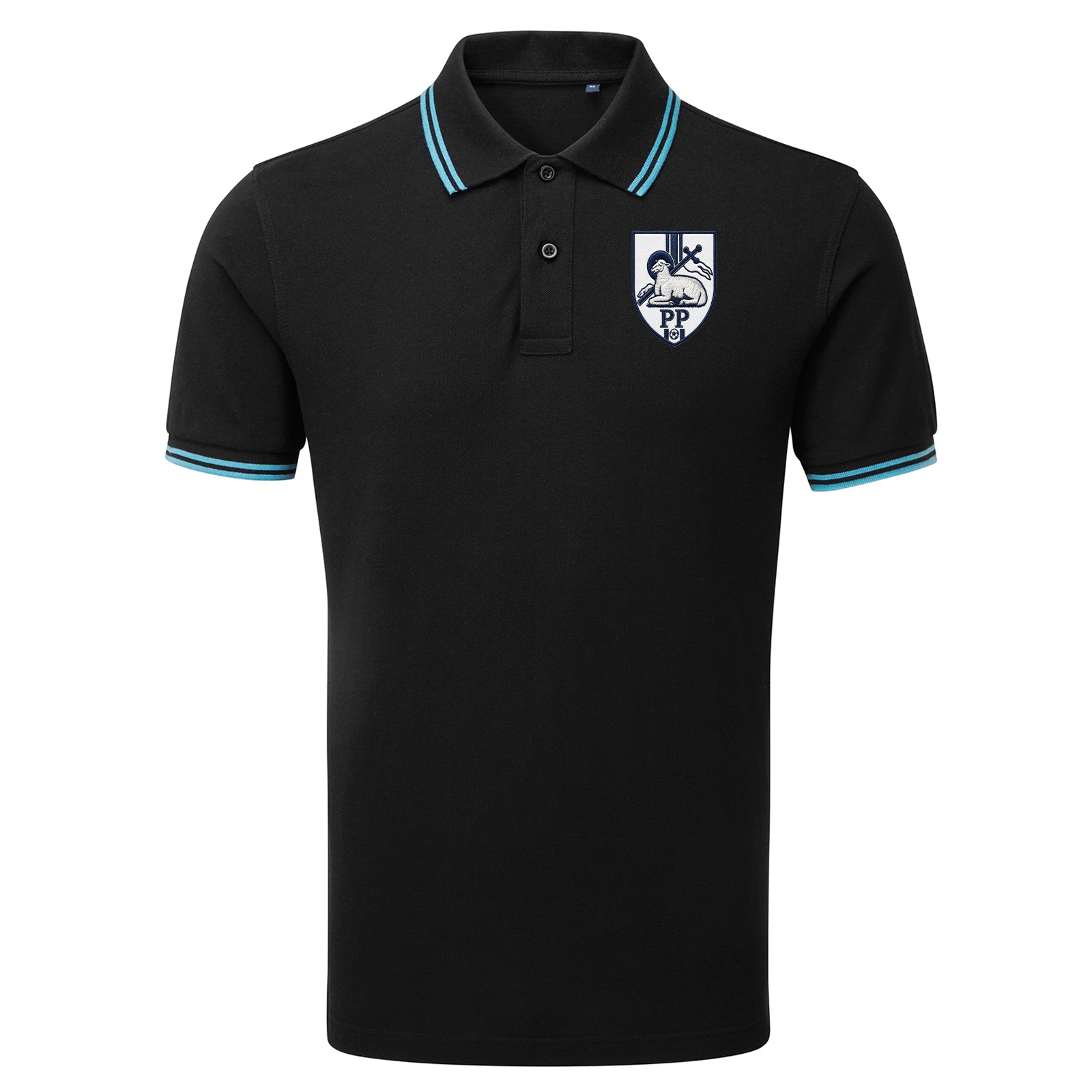 Classic Preston Football Tipped Polo Shirt