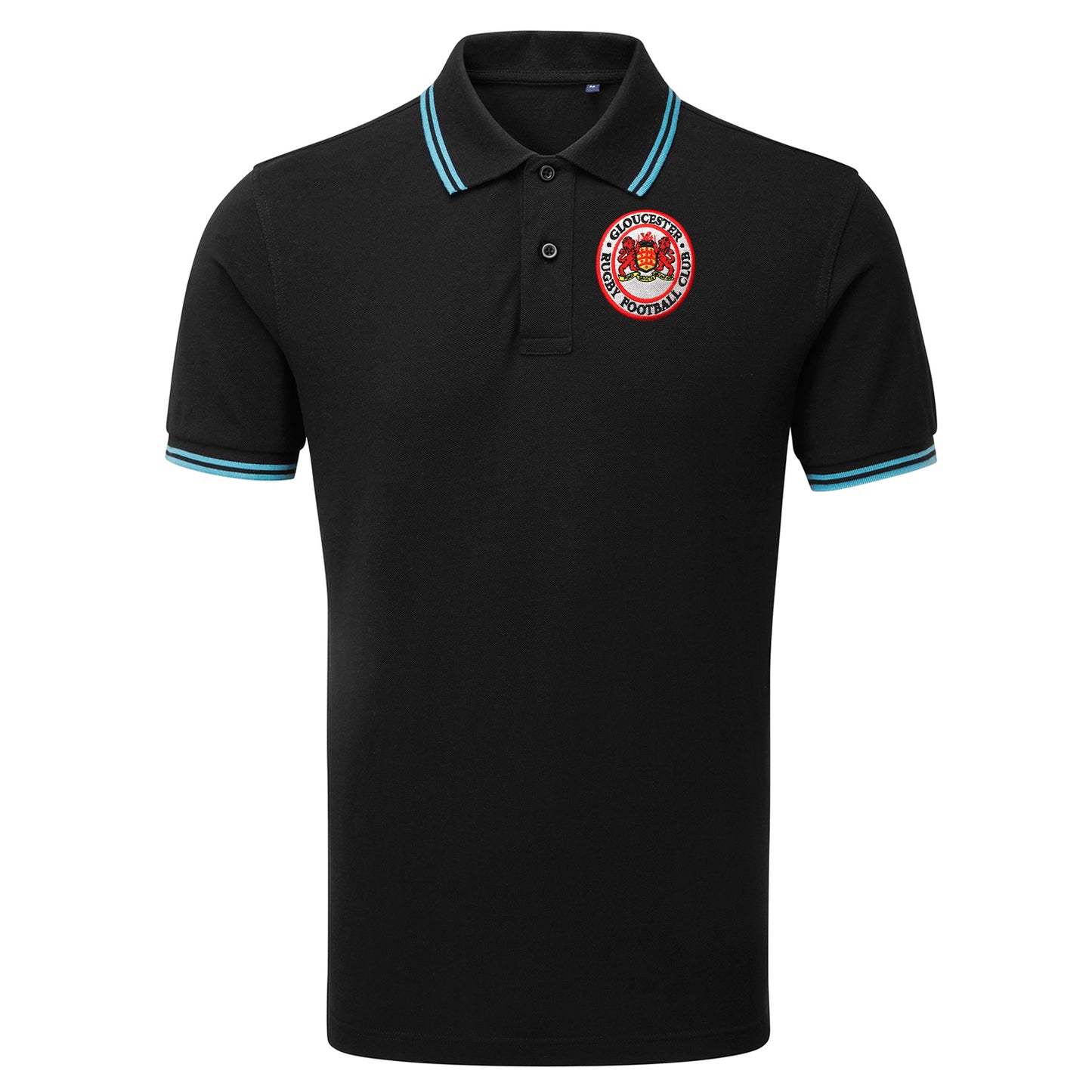 Gloucester Rugby Union Tipped Polo Shirt