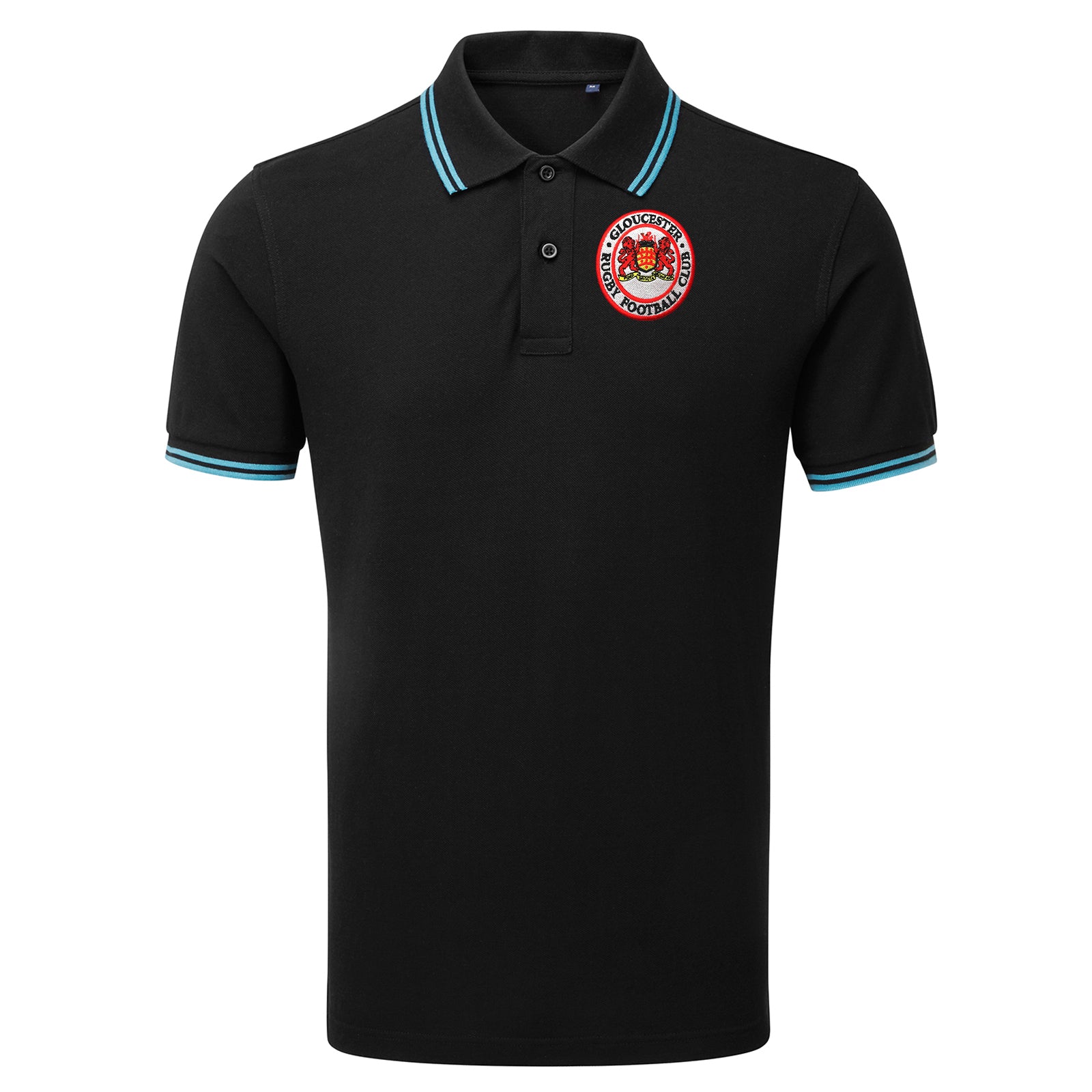 Gloucester Rugby Union Tipped Polo Shirt