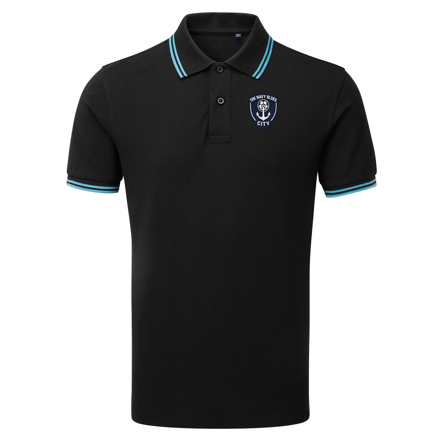 The Navy Blues Auckland City Tipped Polo Shirt