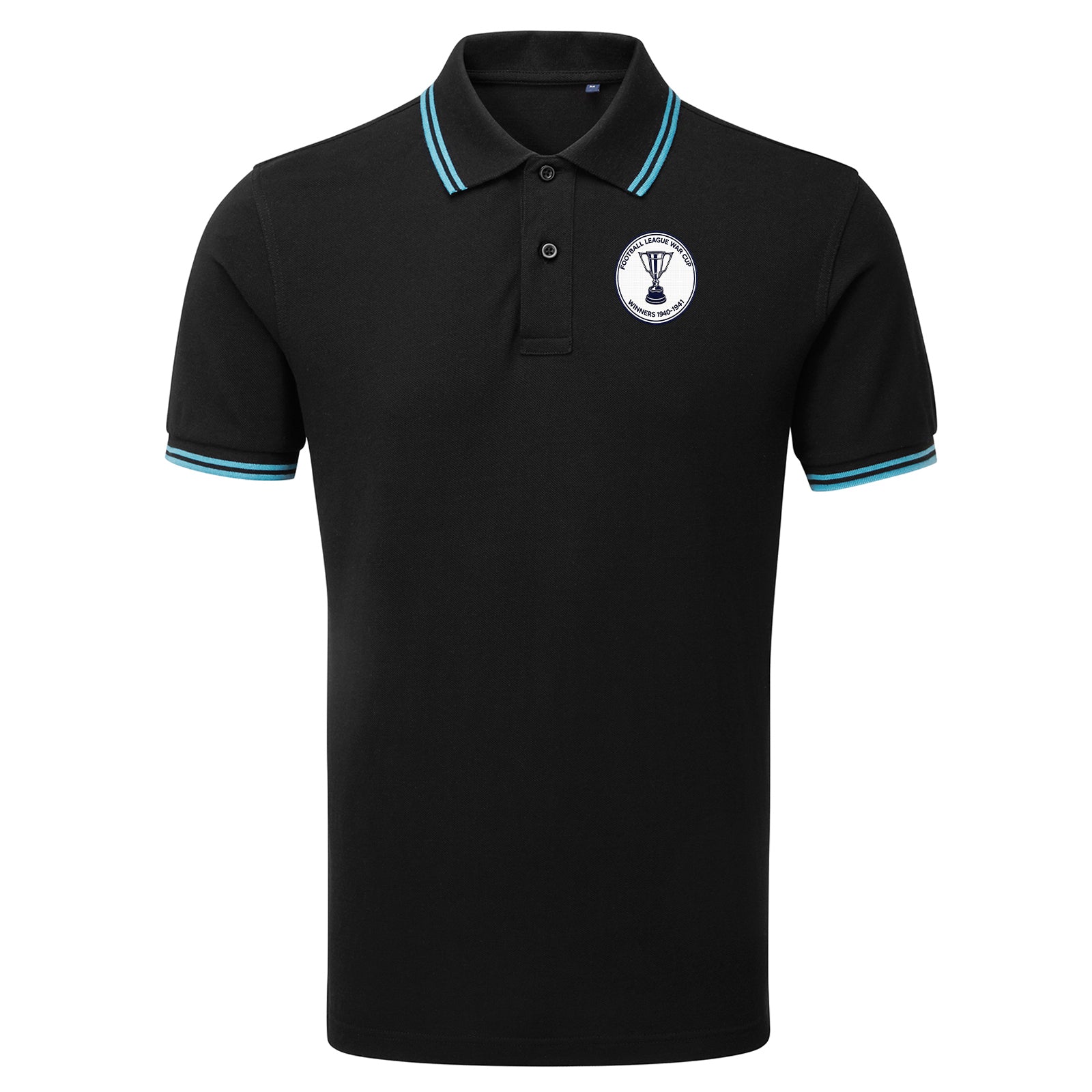 Retro Preston North End Tipped Polo Shirt