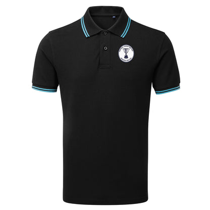 Retro Preston North End Tipped Polo Shirt