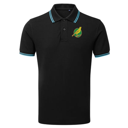 Norwich City FC Football Tipped Polo Shirt