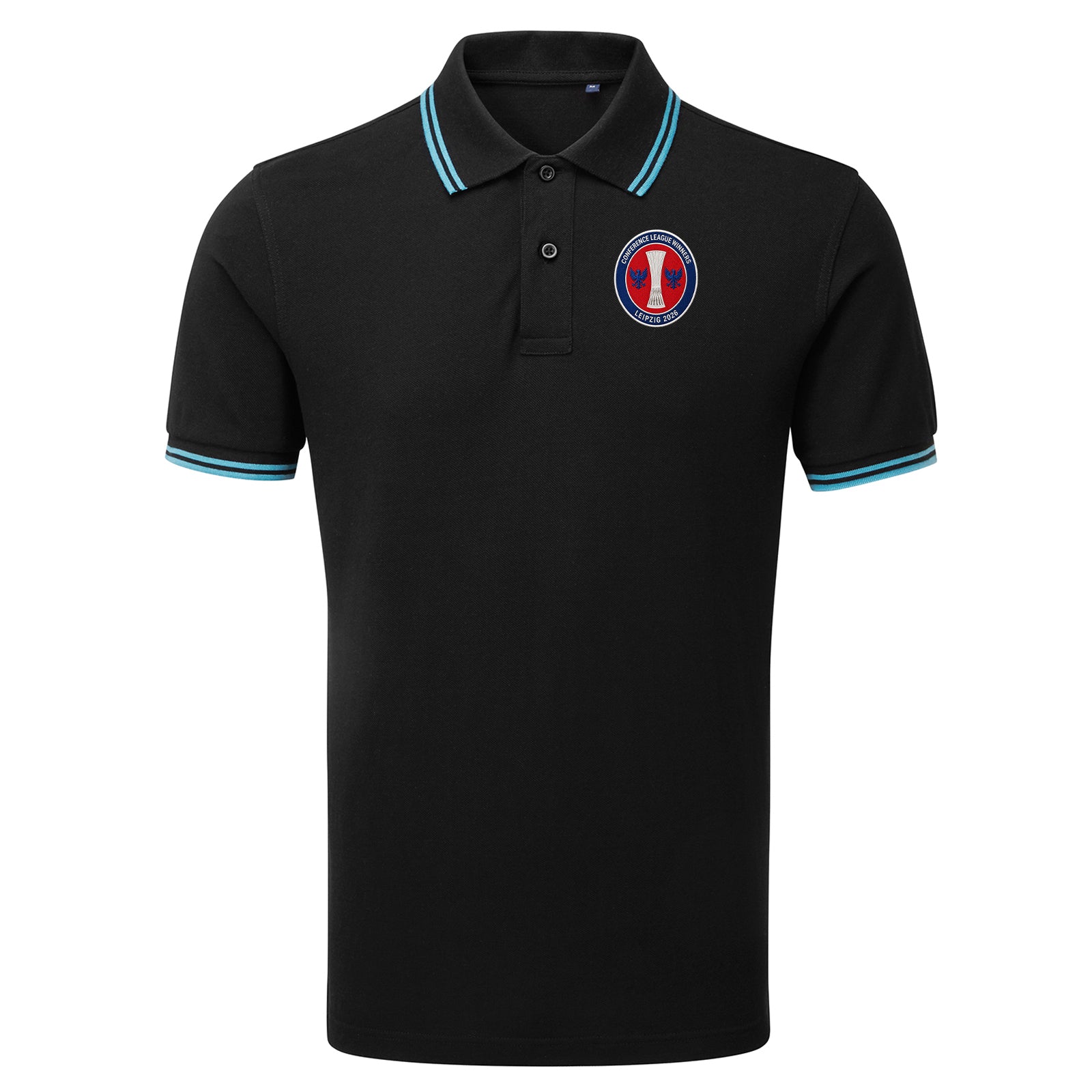Crystal Palace Conference League Winners 2026 Tipped Polo Shirt