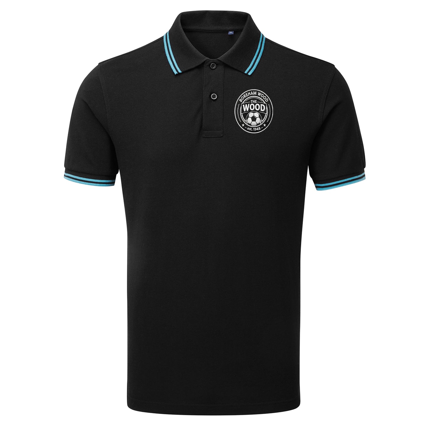 Boreham Wood Football Tipped Polo Shirt