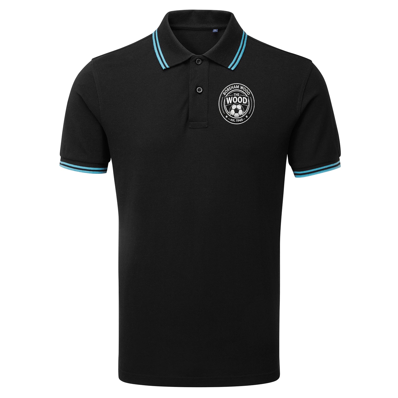 Boreham Wood Football Tipped Polo Shirt