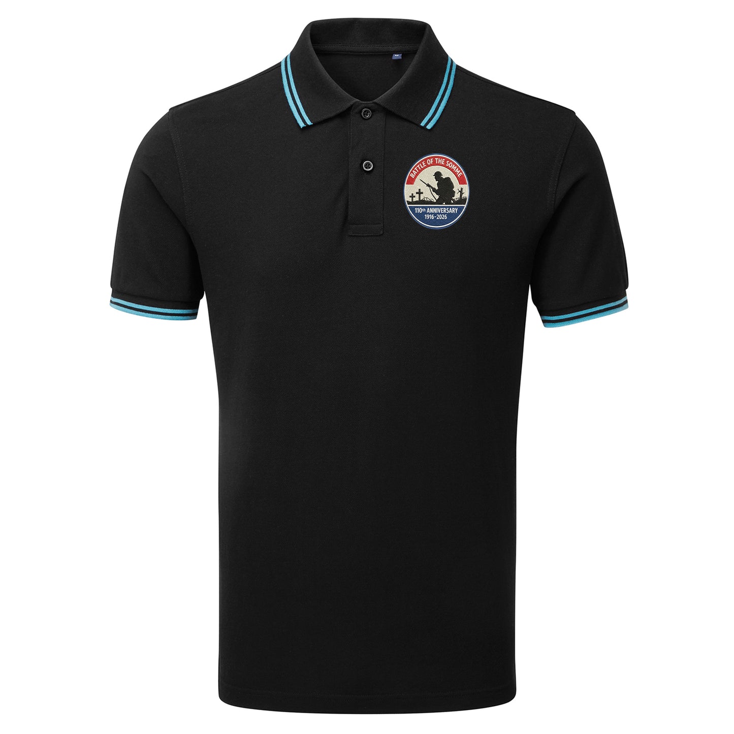 Battle of The Somme 110th Anniversary Tipped Polo Shirt