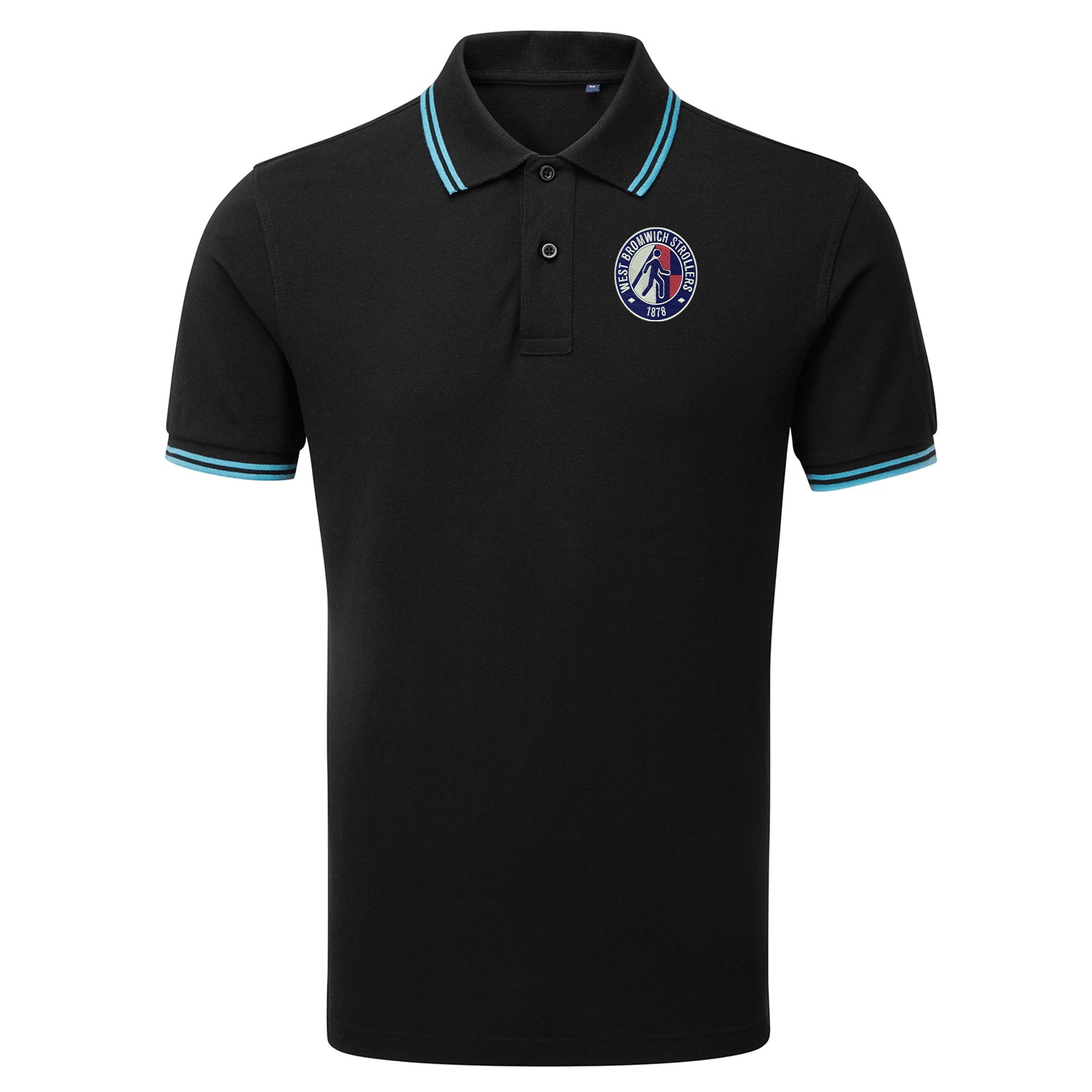 Vintage West Bromwich Albion Tipped Polo Shirt