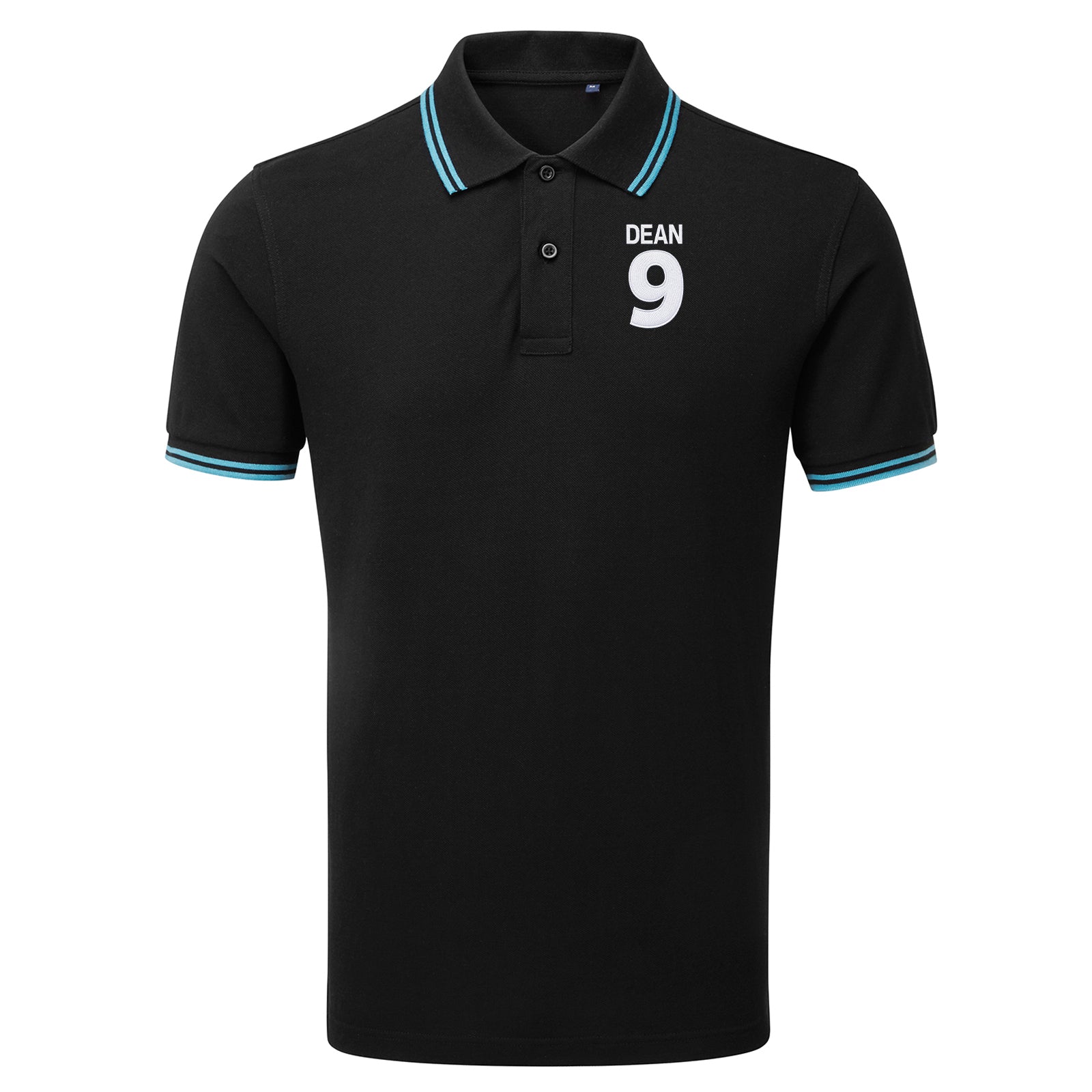 Dixie Dean Everton Football Tipped Polo Shirt