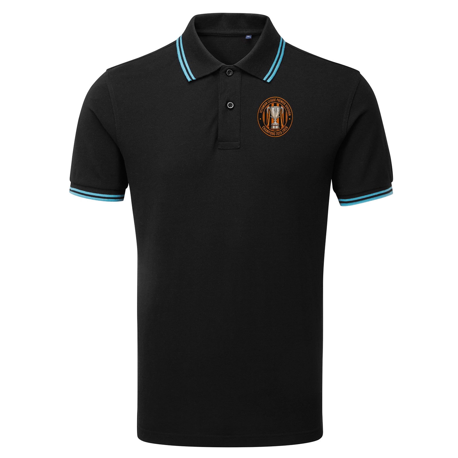 Folkestone Invicta Isthmian Premie League Champions Tipped Polo Shirt