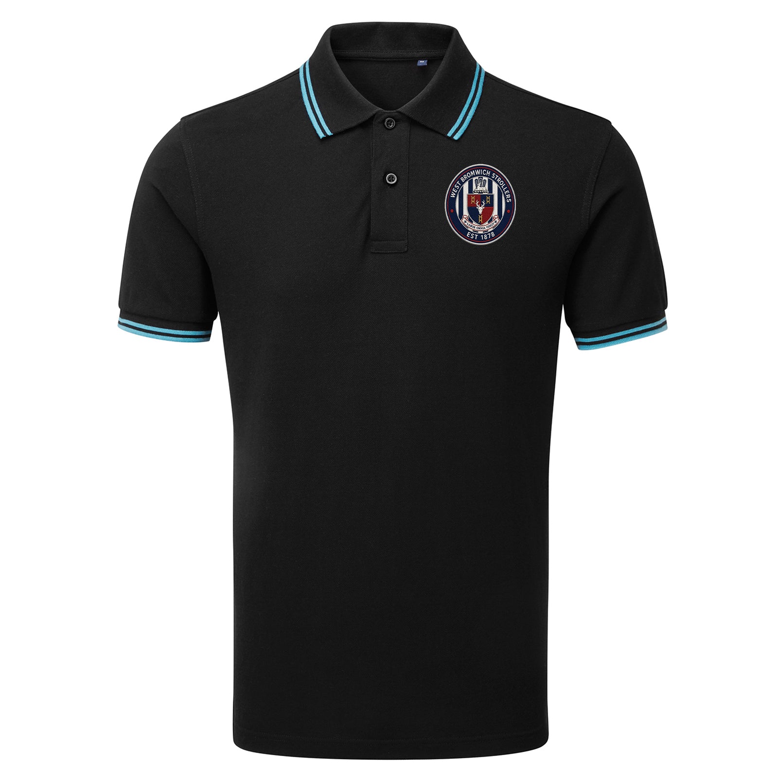 Classic West Bromwich Strollers Tipped Polo Shirt