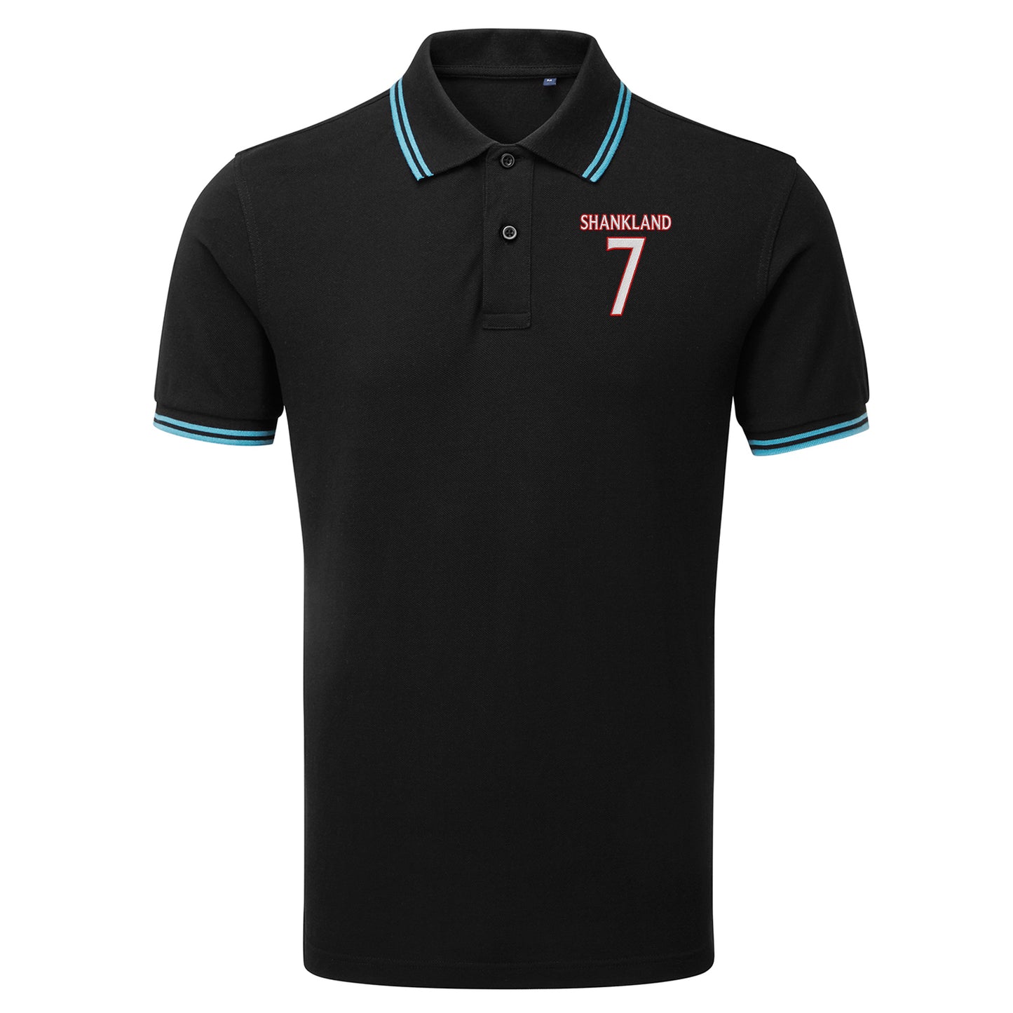 Lawrence Shankland Rangers Football Tipped Polo Shirt
