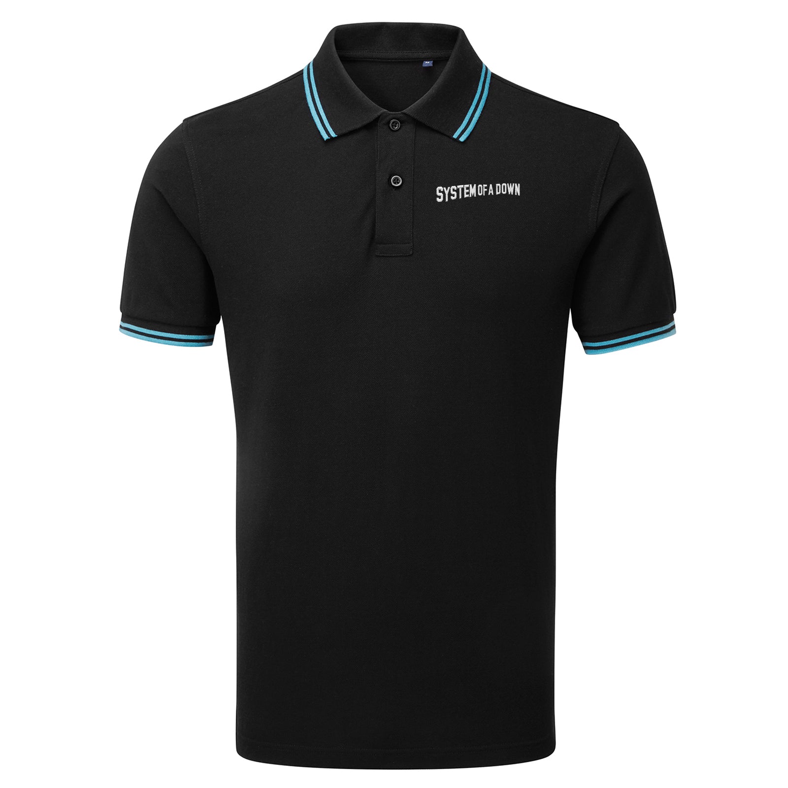 System of a Down Tipped Polo Shirt