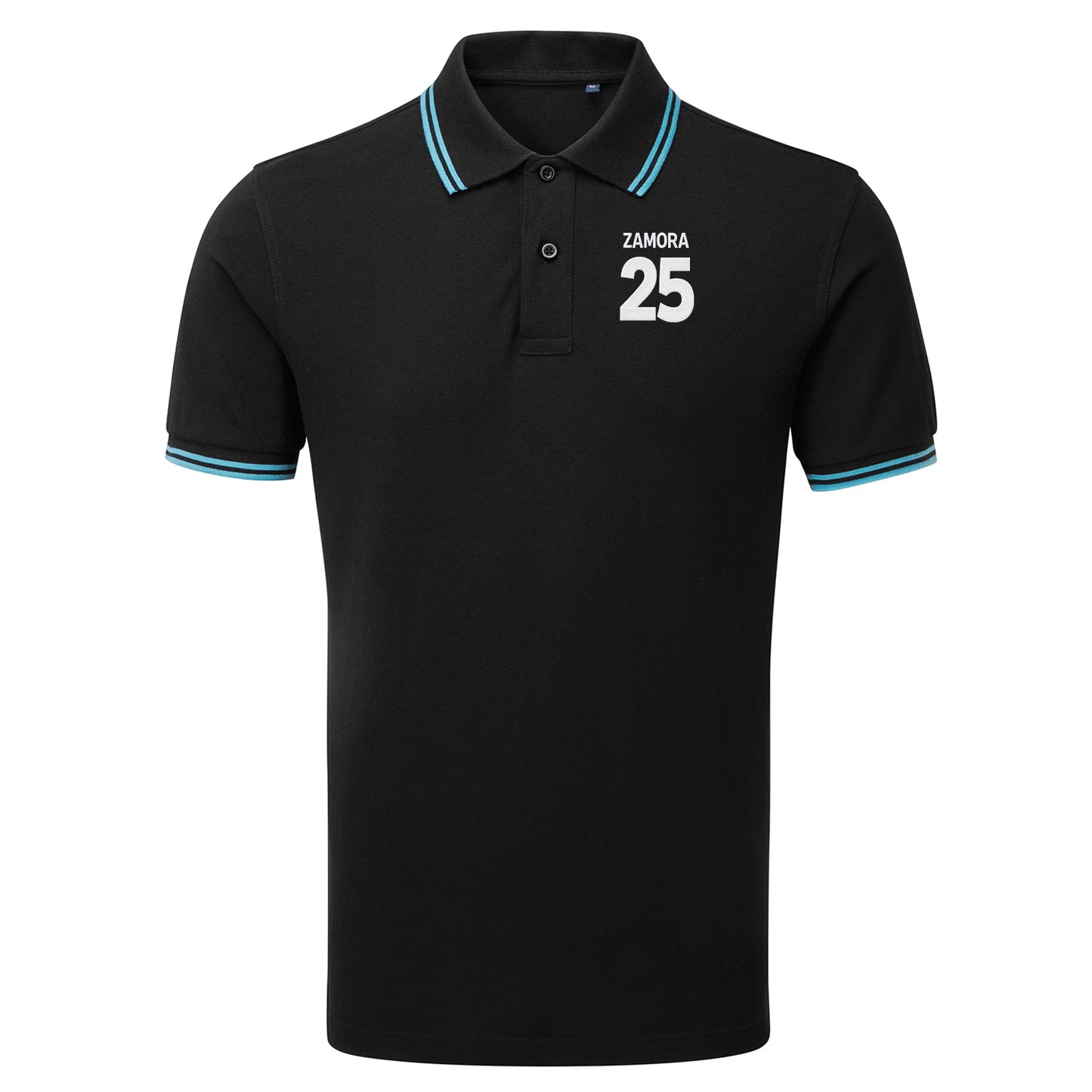 Bobby Zamora Brighton Football Tipped Polo Shirt 