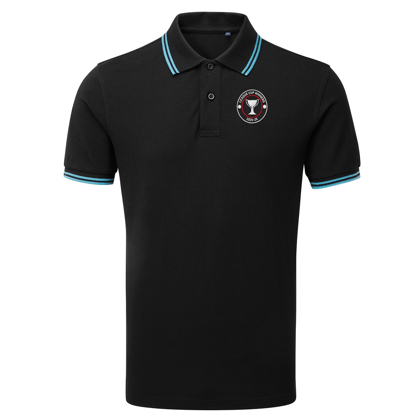 St Mirren League Cup Winners 2025 Tipped Polo Shirt