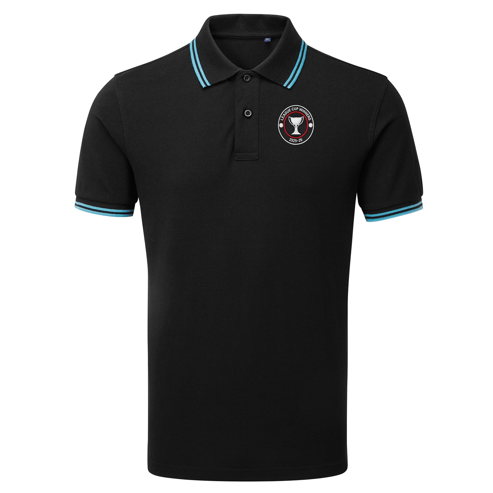 St Mirren League Cup Winners 2025 Tipped Polo Shirt