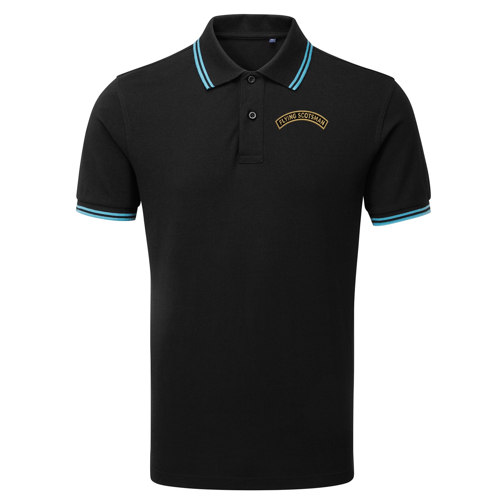 Flying Scotsman Tipped Polo Shirt