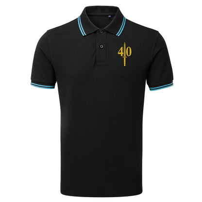 40 Commando Tipped Polo Shirt