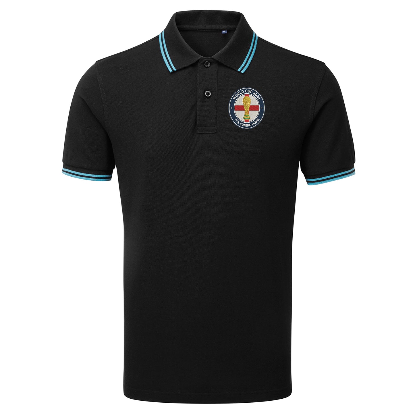 England World Cup 2026 Tipped Polo Shirt