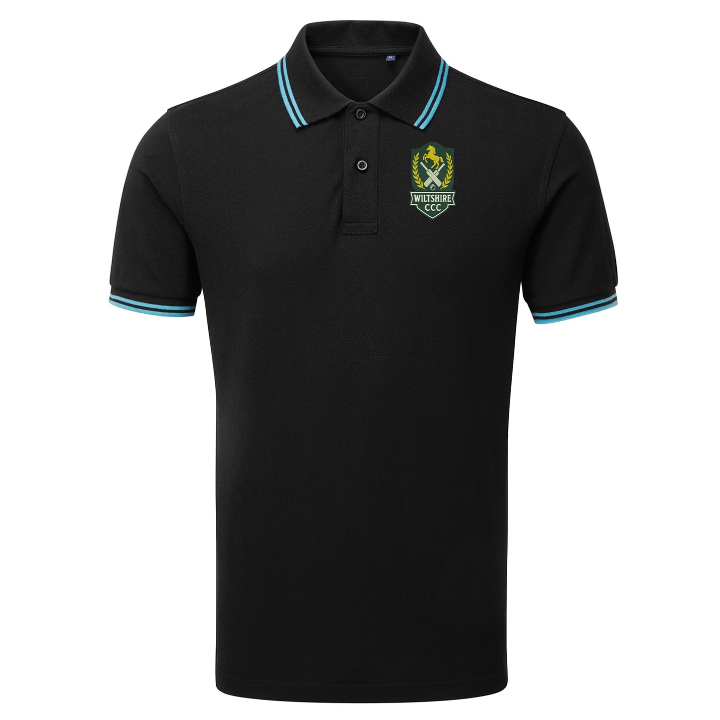 Wiltshire County Cricket Club Tipped Polo Shirt
