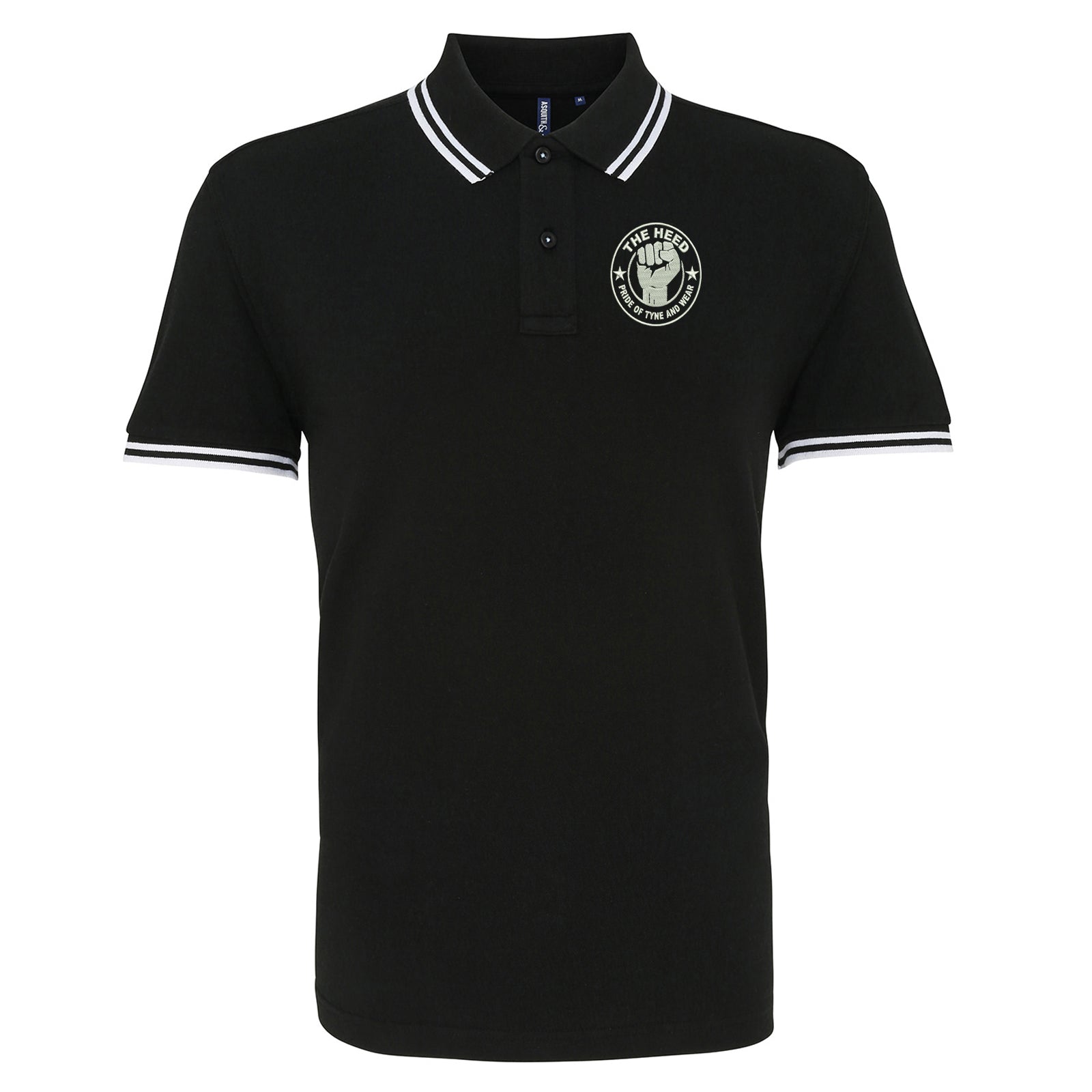 Gateshead FC Football Tipped Polo Shirt