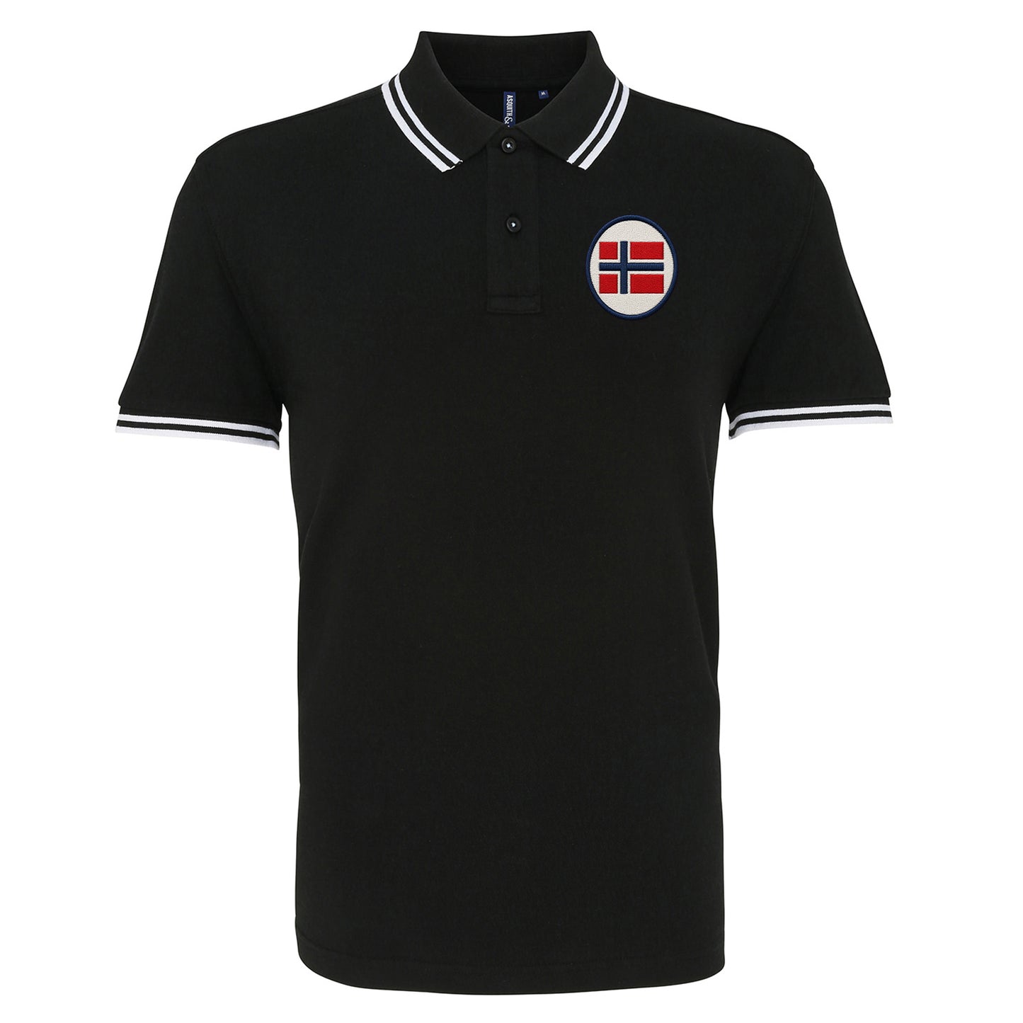 Norway Football Tipped Polo Shirt