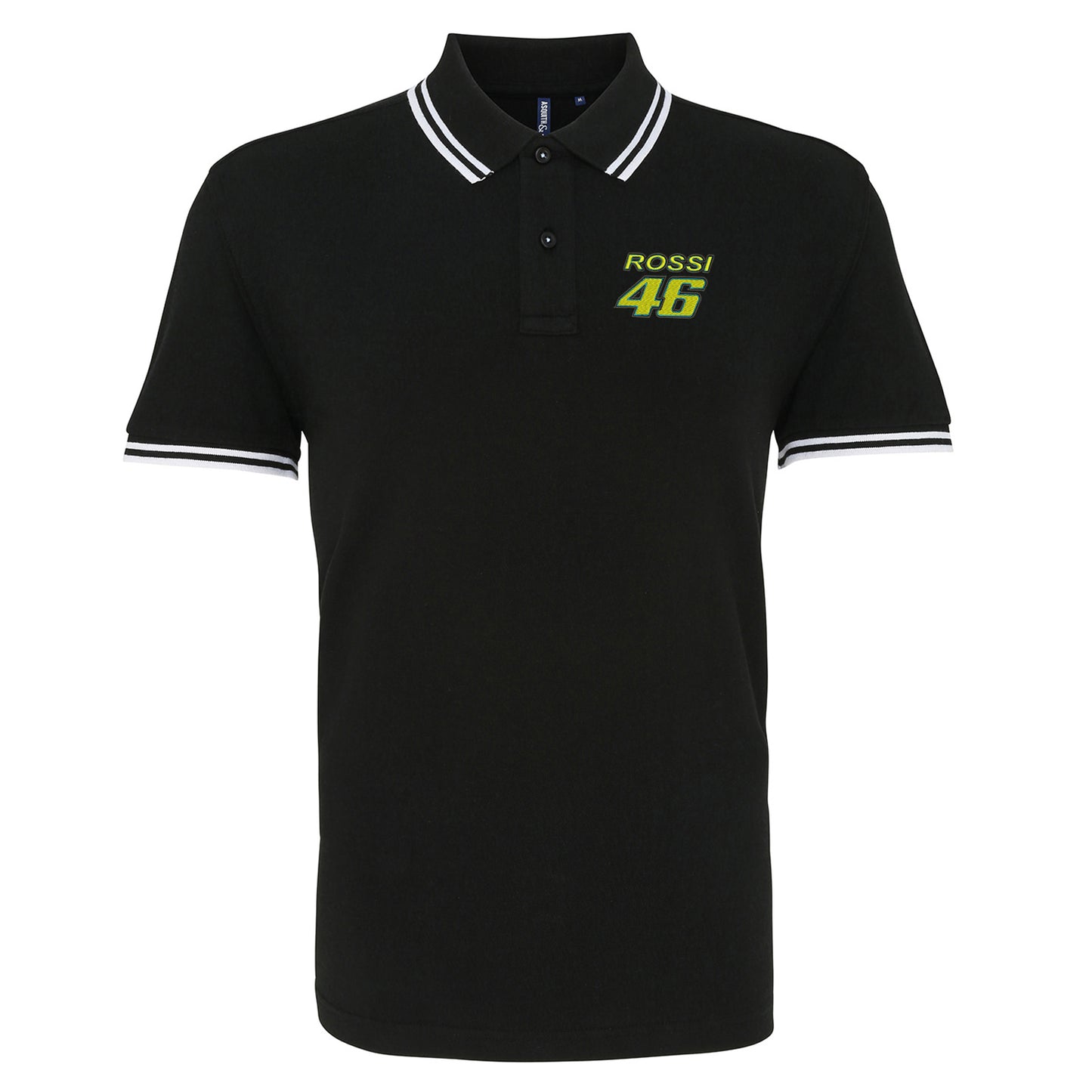 Rossi 46 Embroidered Tipped Polo Shirt