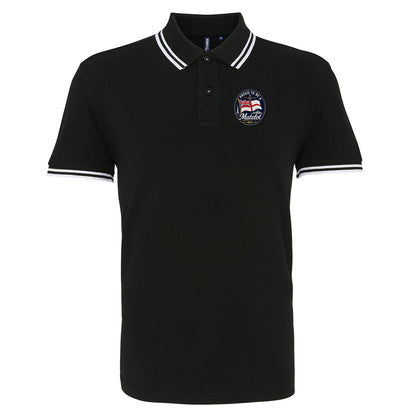 Royal Navy Matelot Tipped Polo Shirt 