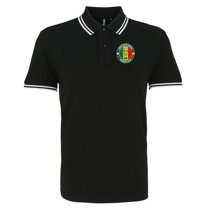 Senegal AFCON Winners 2025 Tipped Polo Shirt