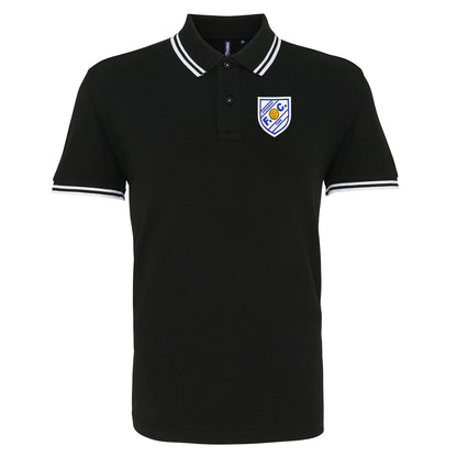 Old School Shrewsbury Town Football Tipped Polo Shirt