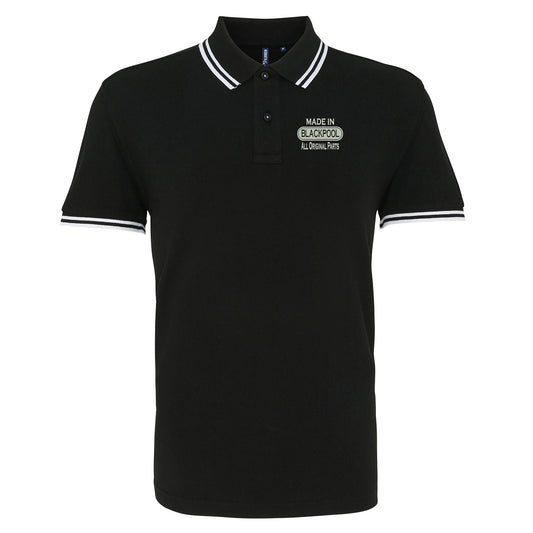 Made in Blackpool Tipped Polo Shirt