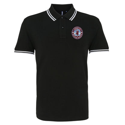 Knees Up Mother Brown West Ham KUMB Tipped Polo Shirt 