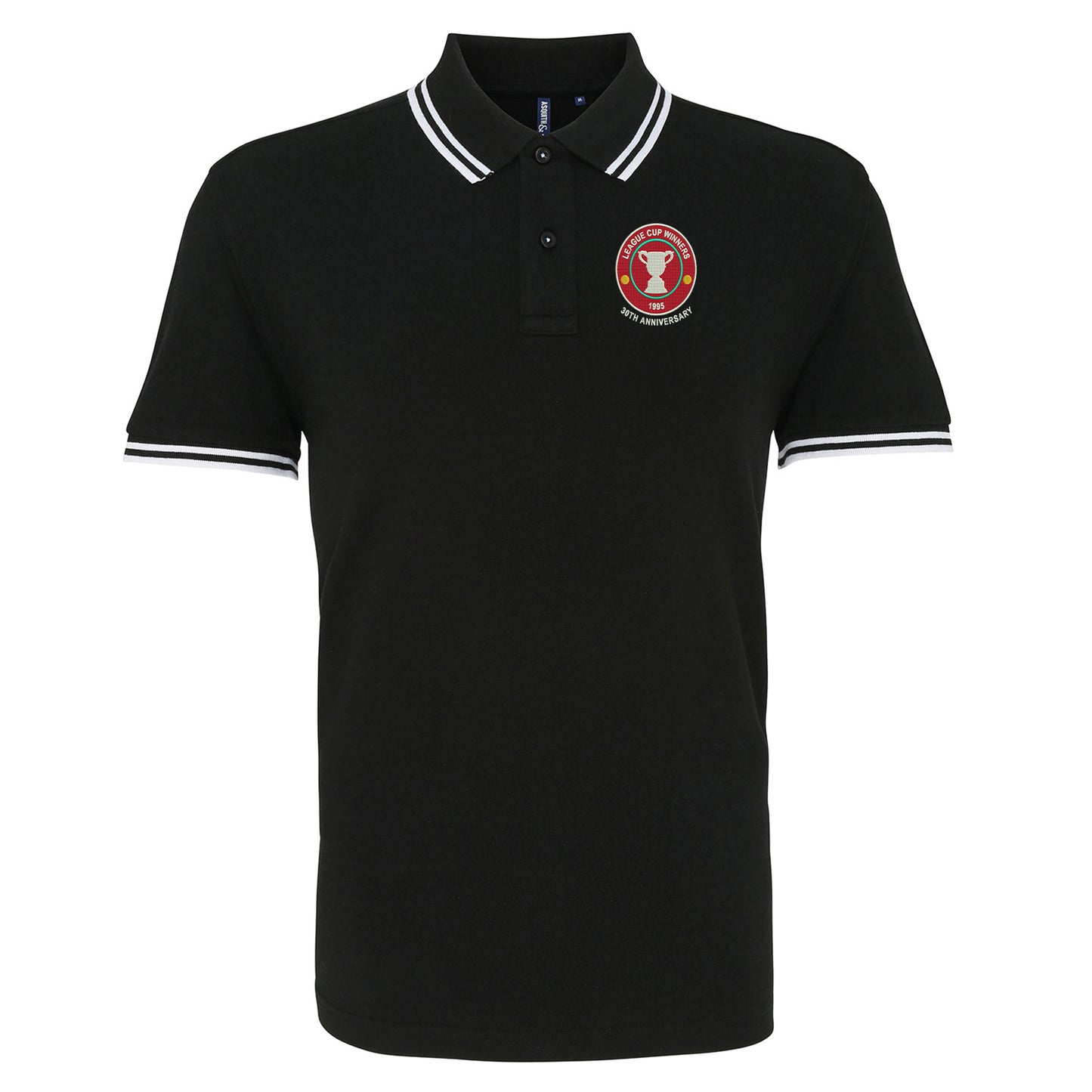 Liverpool League Cup Winners 1995 Tipped Polo Shirt